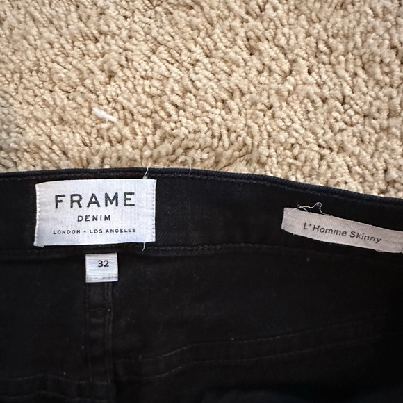 Frame Jeans. Size 32. Rips in knees - Picture 2 of 3